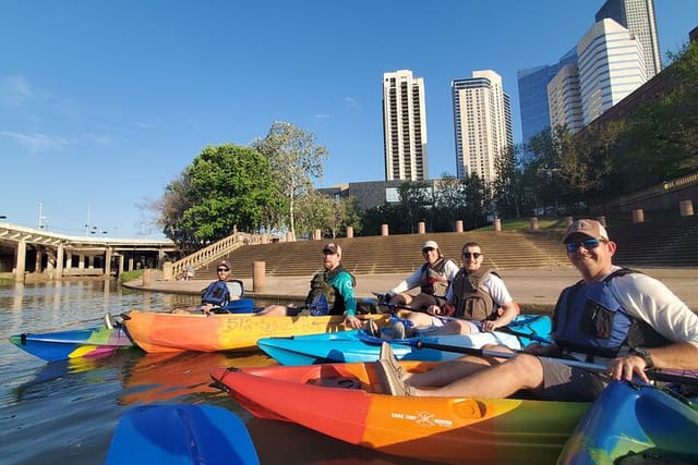 Houston Sunset Skyline Kayaking Tour - Photo 1 of 5